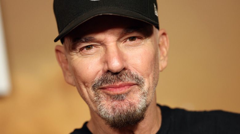Billy Bob Thornton in a black cap