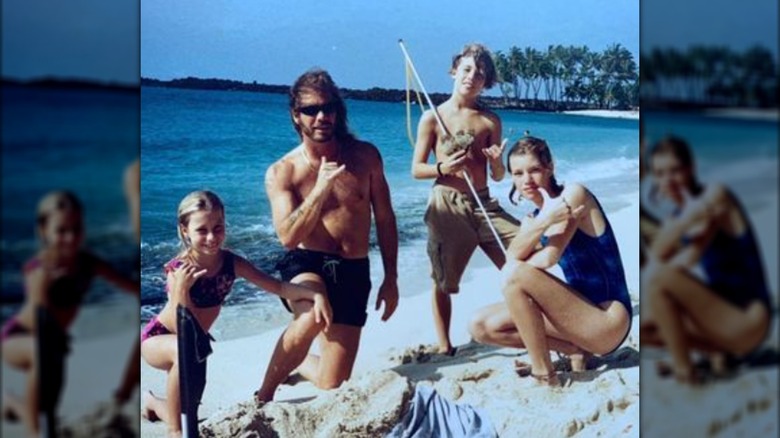 Duane Chapman with his kids