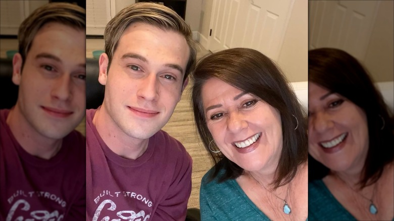 Tyler Henry and Theresa Koelewyn smiling in selfie