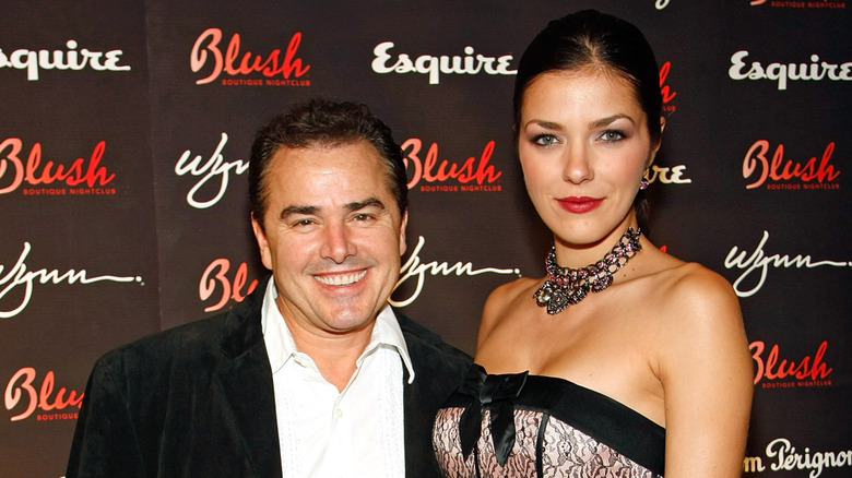 Christopher Knight and Adrianne Curry at the Blush Boutique nightclub