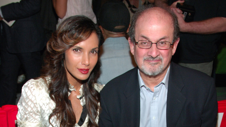 Padma Lakshmi and Salman Rushdie