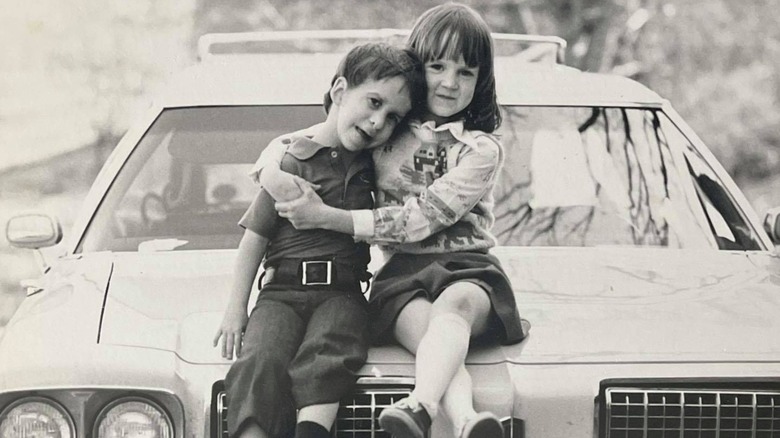 Ree Drummond with her brother Michael