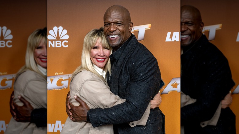 Rebecca Crews and Terry Crews