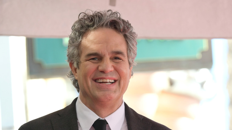Mark Ruffalo smiling