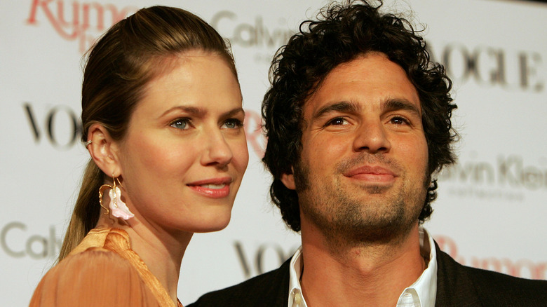 Sunrise Coigney and Mark Ruffalo posing