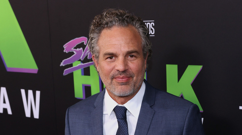 Mark Ruffalo on the red carpet for She Hulk
