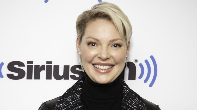 Katherine Heigl at Sirius XM