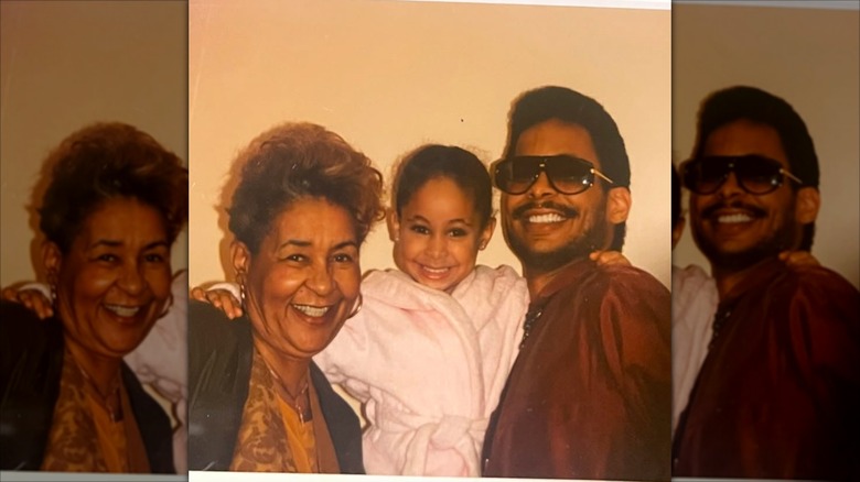 Young Raven-Symoné and her parents