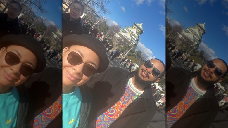 Raven-Symoné and Blaize Pearman