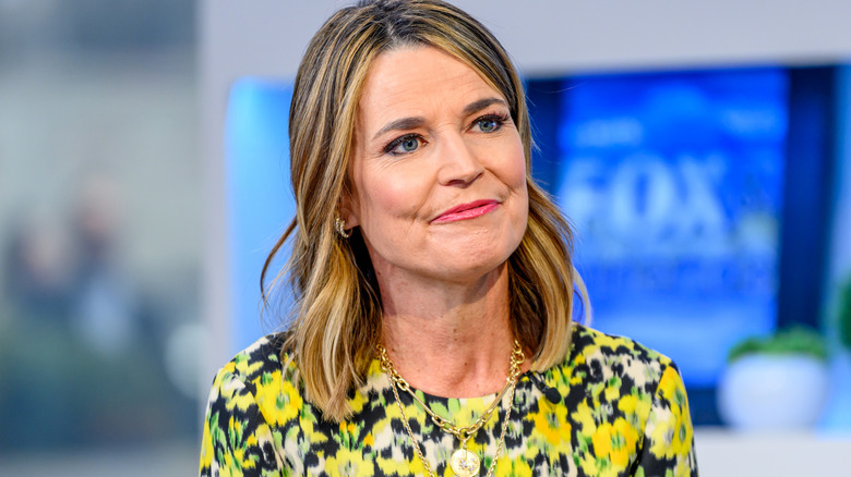 Savannah Guthrie shoulders-up