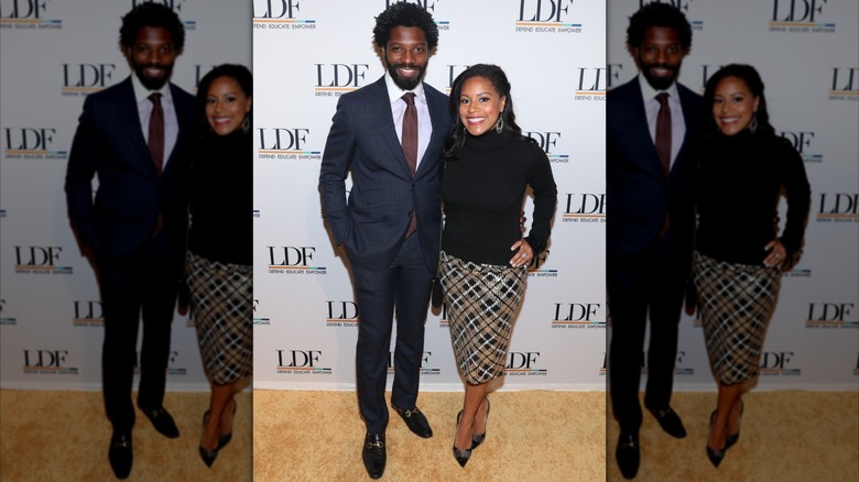 Sheinelle Jones and her husband, Uche Ojeh