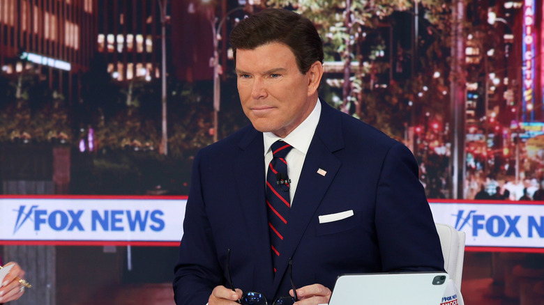 Bret Baier at Fox Studios