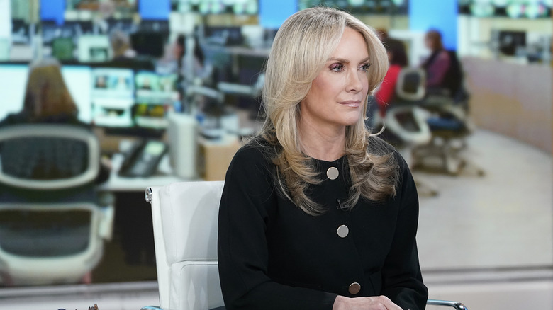 Dana Perino on the set of "America's Newsroom"