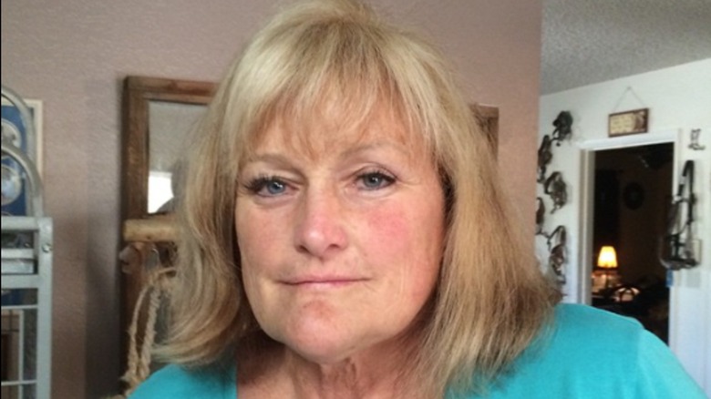 Debbie Rowe with shoulder-length hair in 2014
