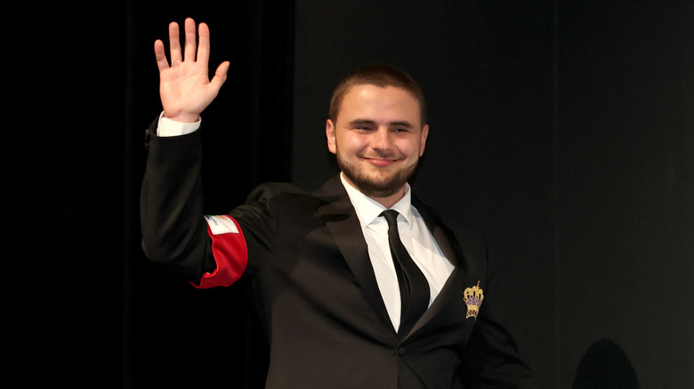 Prince Jackson at the "Michael" movie premiere in 2026