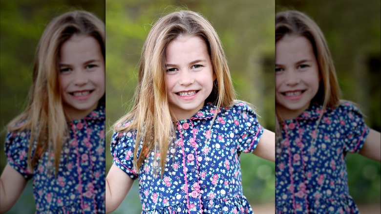 Princess Charlotte smiling