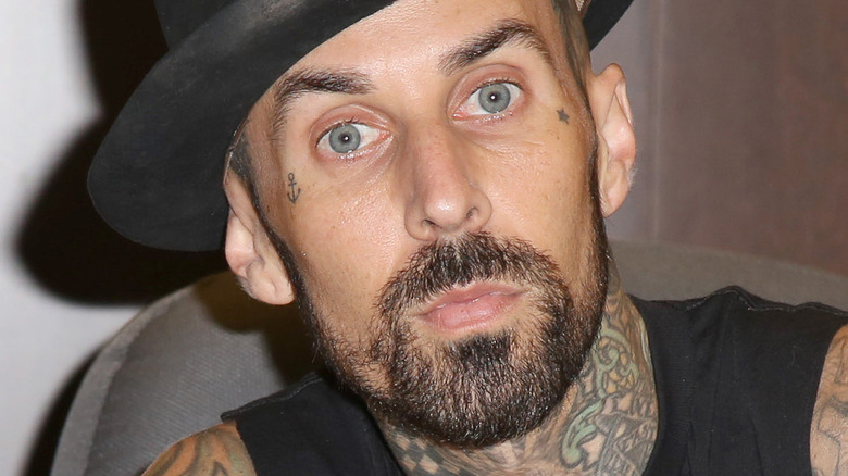 Travis Barker at an event