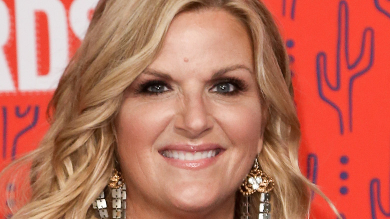 Trisha Yearwood smiles in close up photo