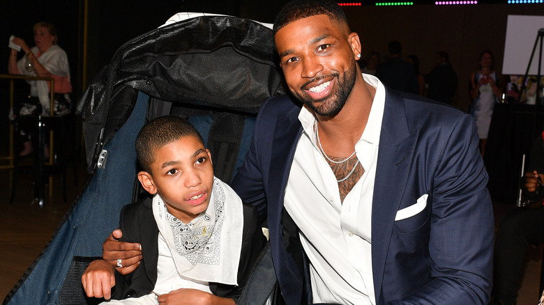 Tristan Thompson and his brother Amari