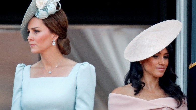 Kate Middleton and Meghan Markle