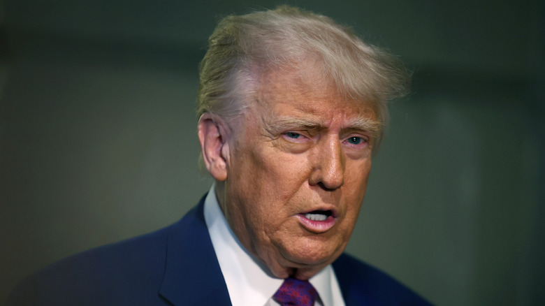 President Donald Trump at the U.S. Capitol