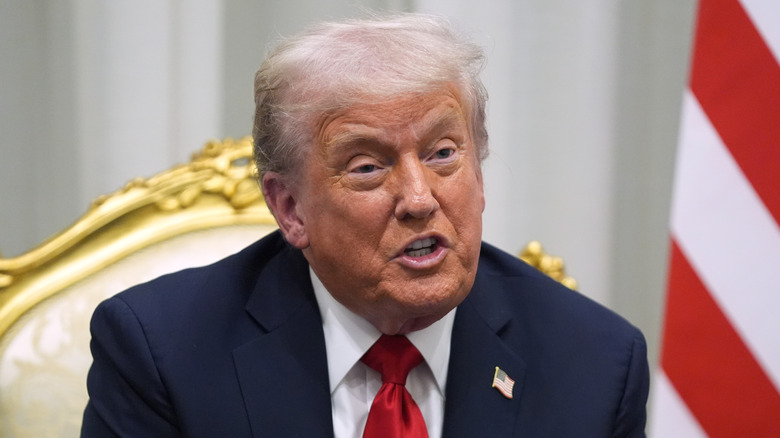 Donald Trump speaking