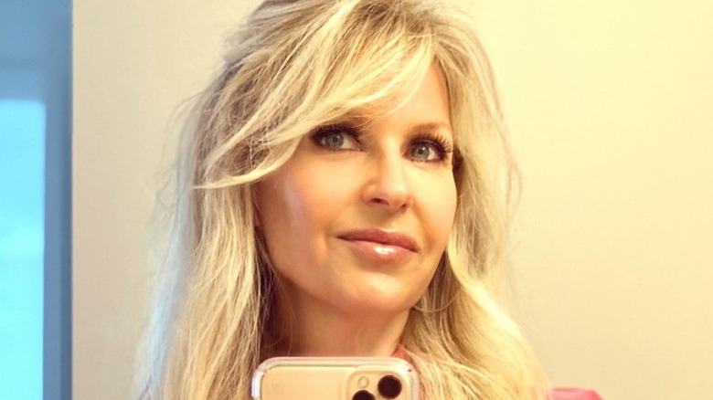 Monica Crowley takes a mirror selfie in 2025