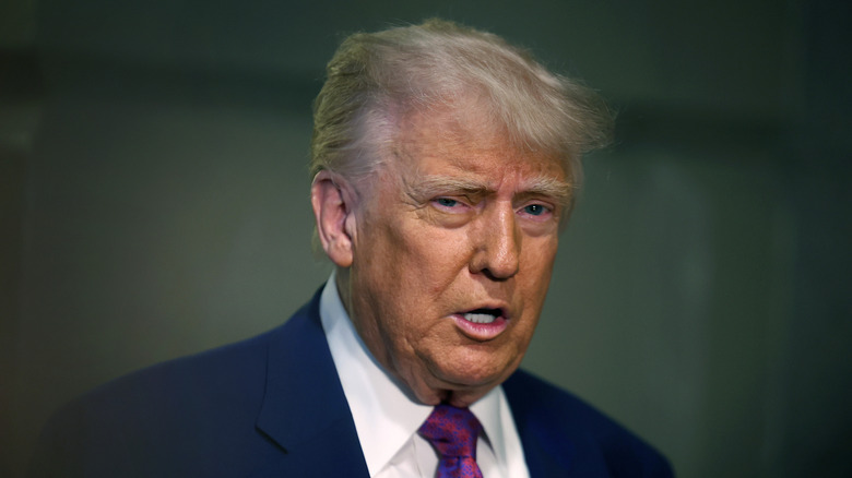 President Donald Trump at the U.S. Capitol