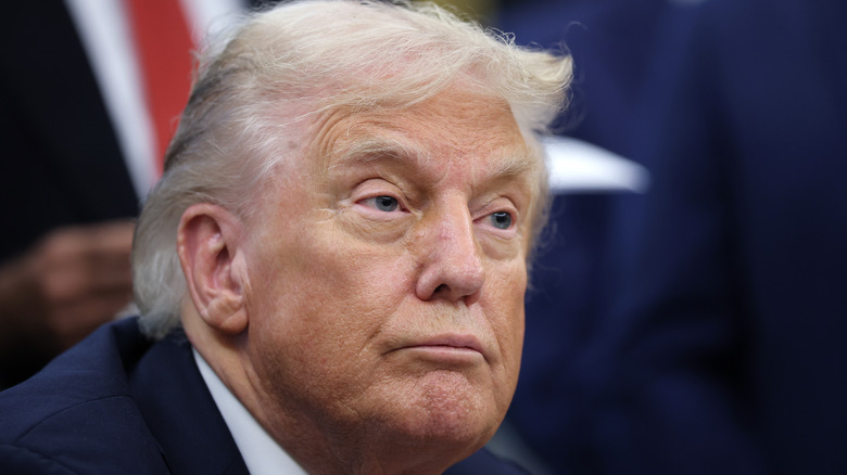 Donald Trump in the Oval Office