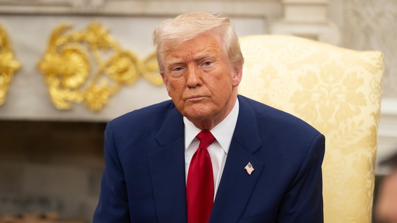 Donald Trump in the Oval Office