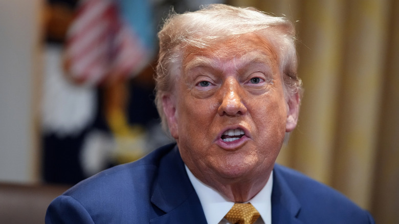Donald Trump speaking