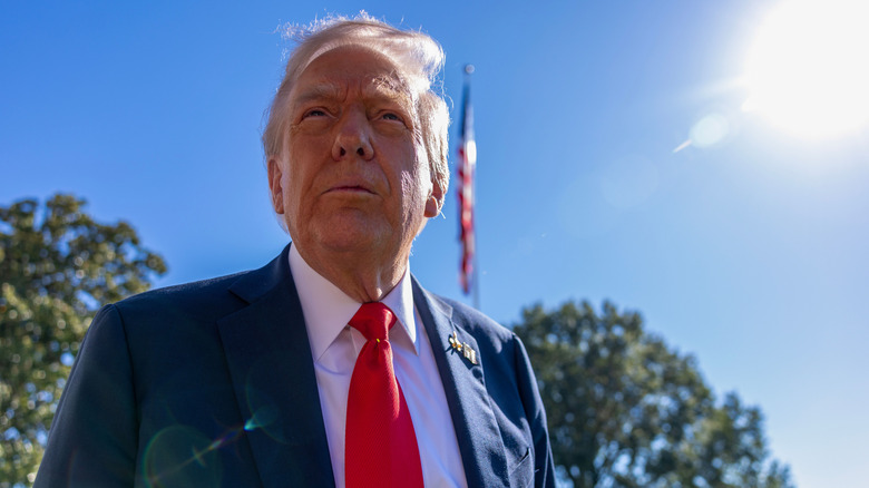 Donald Trump red tie