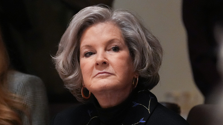 Susie Willes looking intimidating