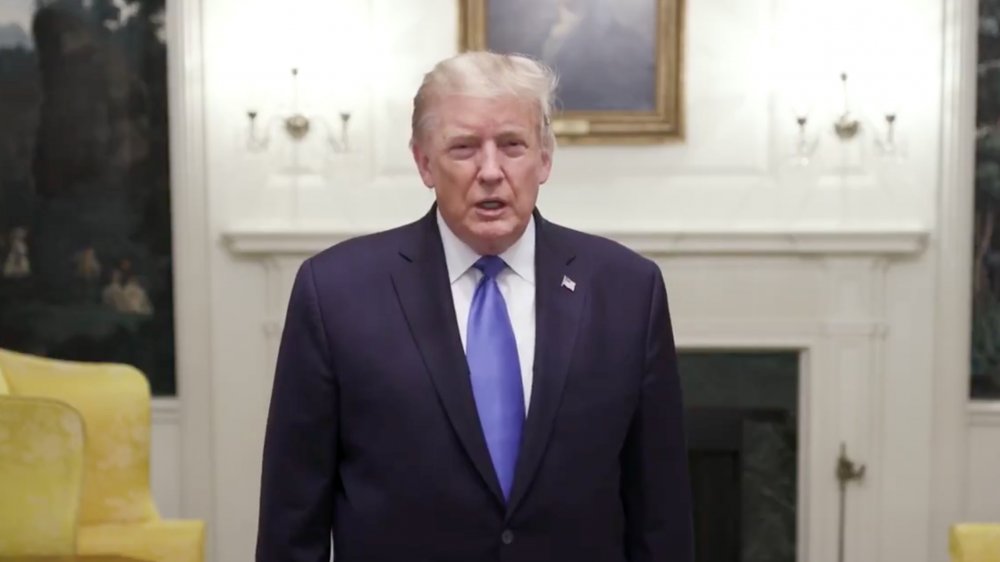 Latest Trump tweet video