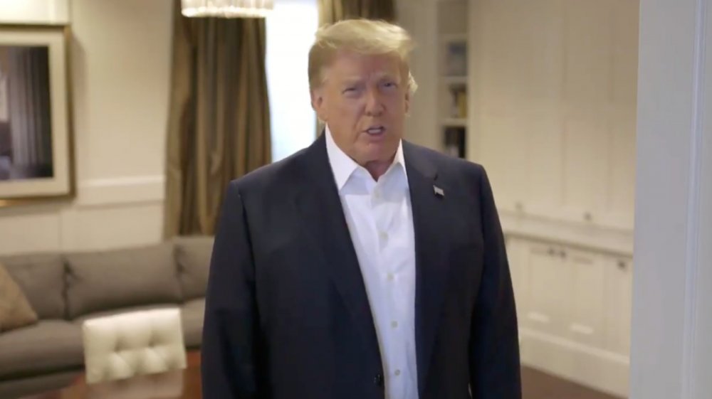 Donald Trump video message