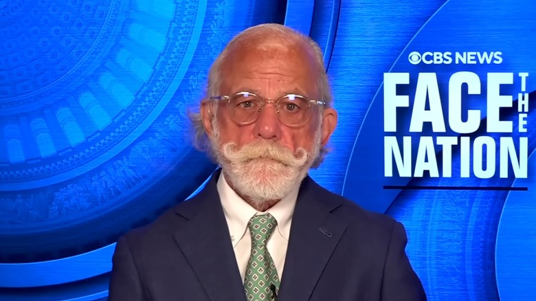 Ty Cobb frowning