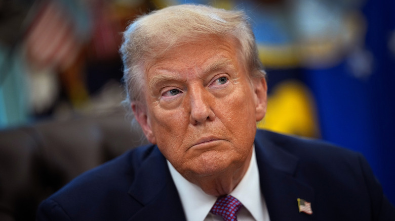 Donald Trump in the Oval Office