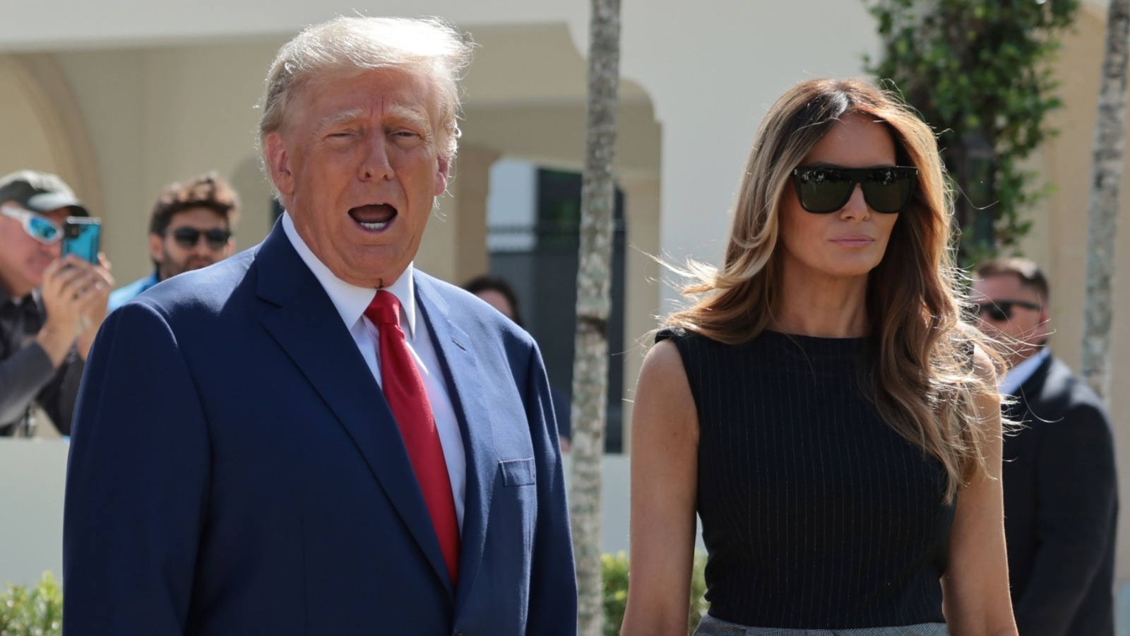 メラニア夫人を捨てるというトランプのジョークに誰もが皮肉を指摘