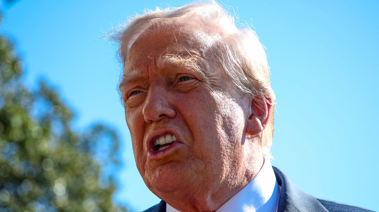 Donald Trump speaking