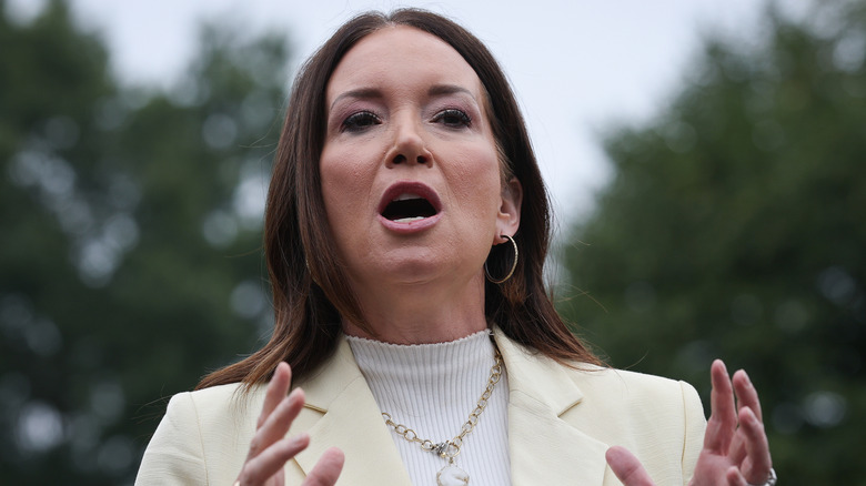 Brooke Rollins talking