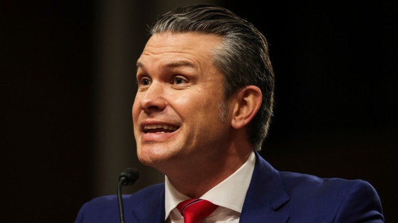 Pete Hegseth testifies before the Senate Armed Services Committee in Washington, DC (2025)