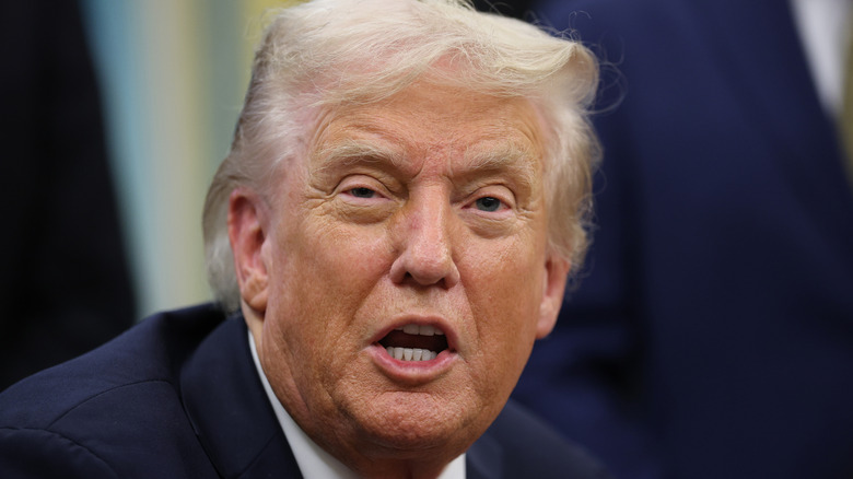 Donald Trump speaking
