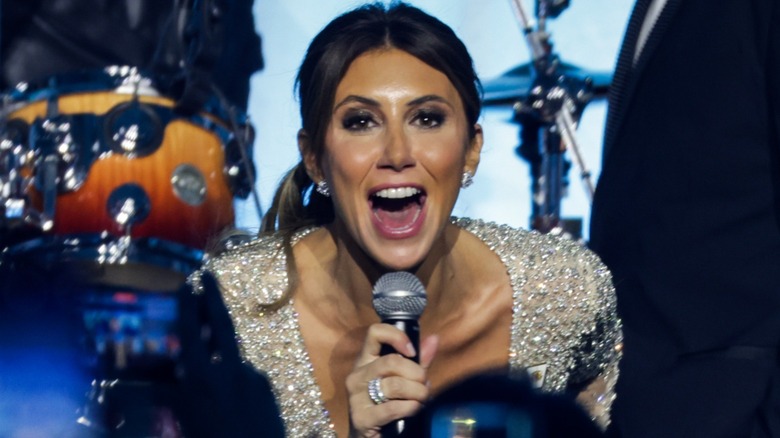 Alina Habba speaks during the Turning Point USA Inaugural-Eve Ball in Washington, DC (2025)