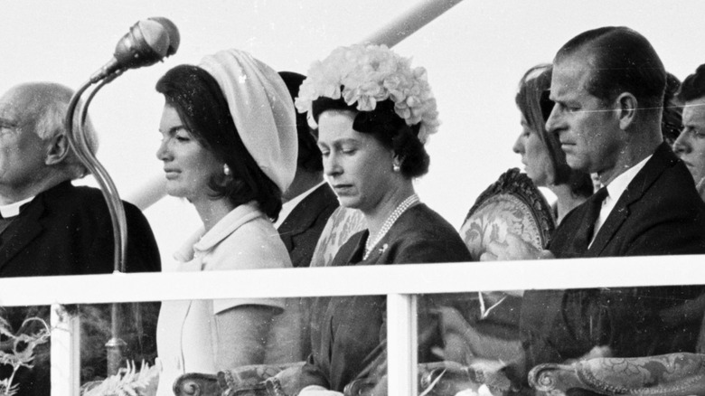 Jackie Kennedy Queen Elizabeth