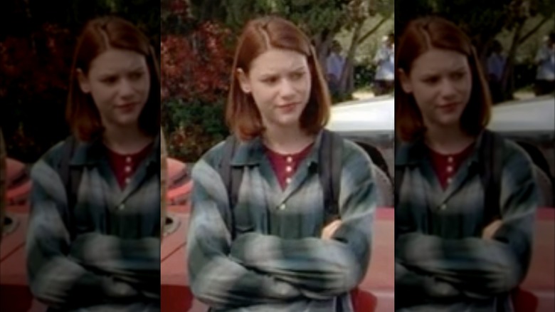 Claire Danes on My So-Called Life wearing a flannel shirt