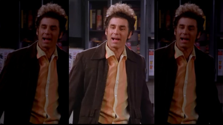 Michael Richards as Cosmo Kramer on Seinfeld