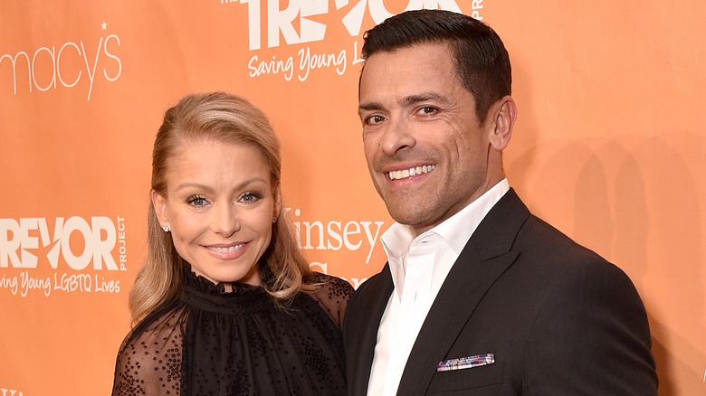 TV host Kelly Ripa and husband Mark Consuelos