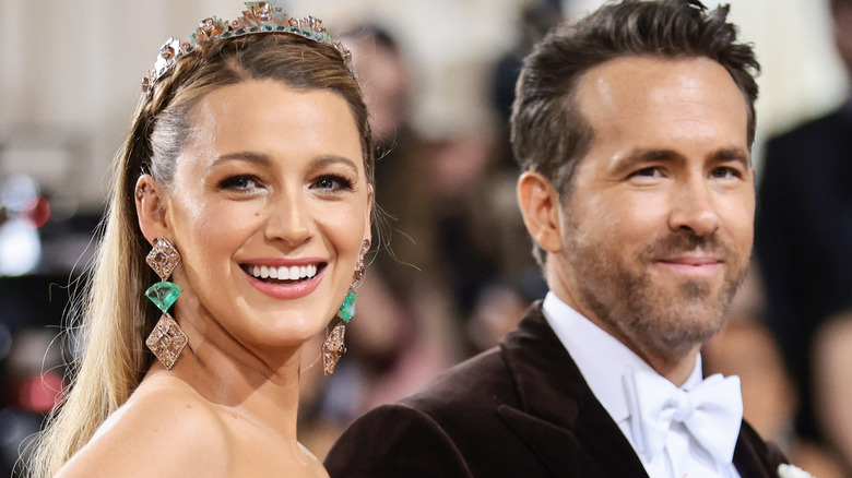 Blake Lively and Ryan Reynolds at the Met Gala