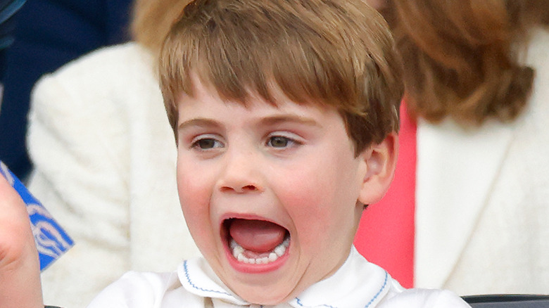 Prince Louis at an event