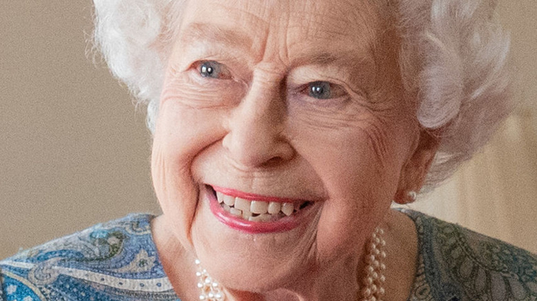 Queen Elizabeth in 2022